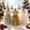 Silver, variant on Virelaxpo Christmas Tree Topper Angel Figurine 12 Inch, Festive Holiday Tree Top Decor For Living Room Family Gathering