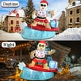 thumbnail image 5 of 5.6FT Christmas Inflatables Surfing Santa Claus Outdoor Hawaiian Decorations, Christmas Blow Up Yard Decorations with Built-in LED Lights for Indoor Outdoor Holiday Party Garden Patio Yard Lawn Decor, 5 of 8