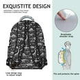 thumbnail image 5 of "Dinosaur Print Work Backpack - Durable School Backpack for College & Office, Waterproof Laptop Backpack with Comfortable Straps, Trendy Design for Professionals", 5 of 6