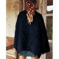thumbnail image 5 of Sherrylily Women Chunky Cardigan Cable Knit Loose Open Front Sweaters Coat, 5 of 5