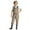Khaki, variant on Kids Rain Bib Pants, Toddlers Waterproof Suspender Proof Rain Wear Khaki 8.5-9years