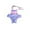 purple wing, variant on QBLEEV Dog Diaper Sanitary Pantie with Adjustable Suspender Washable Reusable Puppy Sanitary Panties Cute Pet Underwear Diaper Jumpsuits for Female Dogs-L