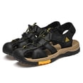 thumbnail image 6 of Men Summer Sport Sandals Athletic Beach Water Hiking Shoes Comfort Breathable Casual Non-slip Indoor Outdoor Sandal, 6 of 17