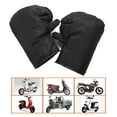 thumbnail image 2 of 1 Pair Handlebars Muffs Winter Hand Muffs Handlebars Thermal Gloves Windproof Riding Gloves Thicken Handlebar Gauntlets, 2 of 8