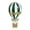 Green, variant on Yihuala Unique Metal Hot Air Balloon Sculpture Troubled Finish Decorative Piece Ideal For Side Table Display