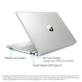 thumbnail image 4 of HP 15, AMD Ryzen 3 3250U, 4GB SDRAM, 1TB HDD + 128GB SSD, Natural Silver, Windows 10, 15-gw0010wm (Google Classroom Compatible), 4 of 11