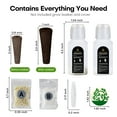 JMXIANG 1 Set Ahopegarden Hydroponics Growing Kit Hydroponic Sponges