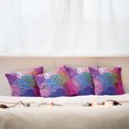 thumbnail image 7 of Ambesonne Abstract Throw Pillow Cover 4 Pack, Waves in Hand-drawn Style, 24", Multicolor, 7 of 7
