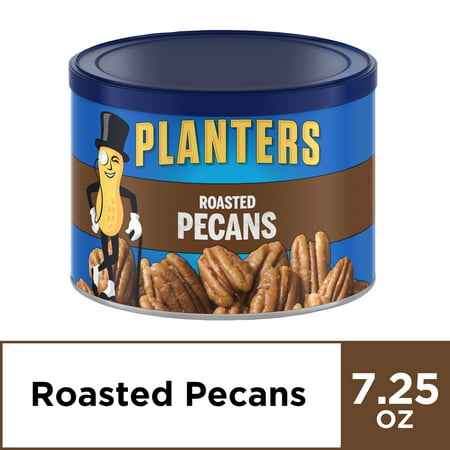 Planters Roasted Pecans, 7.25 oz Canister