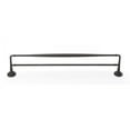 thumbnail image 2 of Alno A6725-24 Charlie's 24" Wide 2 Bar Solid Brass Double Towel Bar - Nickel, 2 of 7