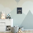 thumbnail image 5 of Stupell Industries Racoon with Gaming Headset Children's Blue Grey Animal Framed Wall Art Design by Daphne Polselli, 11" x 14", Gray Framed, 5 of 5