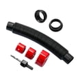 thumbnail image 2 of koolsoo Raccord de Baril de Pluie Tuyau Kit d'Inversion de Descente Adaptateur Pièces Accessoires Ranger Plus d'Eau de Pluie pour Jardin Usage Domestique Style Extérieur B, 2 of 9