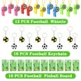 thumbnail image 3 of sixwipe 134 Pcs Soccer Party Favors Set with Goodie Bags, Soccer Themed Birthday Party Supplies, Bracelet Key Chains Stickers and Gift Bags for Football Party Supplies Soccer Party Decorations, 3 of 8