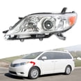 thumbnail image 2 of LABLT Clear Lens Headlight Headlamp for 2011-2020 Toyota Sienna Left Driver Side, 2 of 6