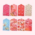 thumbnail image 4 of Labymos 10 Pcs Enveloppes Rouges Chinoises Lai Voir Hong Bao Nouvel An Chinois du Bétail, 4 of 8