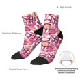 thumbnail image 6 of Fuzoiu Cute Girl Print Adult Socks, Crew Moisture-wicking Socks, Unisex Cushion Crew Socks,Casual Sports Ankle Socks, 6 of 7