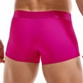 thumbnail image 4 of Kopltyrfg Mens Underwear - Mens Boxer | Boxer Brief and Trunk | Package Shaper Underwear | Shapewear - Cotton Boxers Hot Pink L, 4 of 4