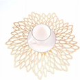 thumbnail image 2 of 4 Pcs Napperon Rose Doré, Napperon Rond Ajouré de 38cm, Napperons Ronds en Plastique, 2 of 5