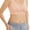 Rose Nude, variant on Amoena Womens Clara Wire-Free Front Closure Pocketed Mastectomy Bra - Soft, Comfortable Bamboo Material Rose Nude M