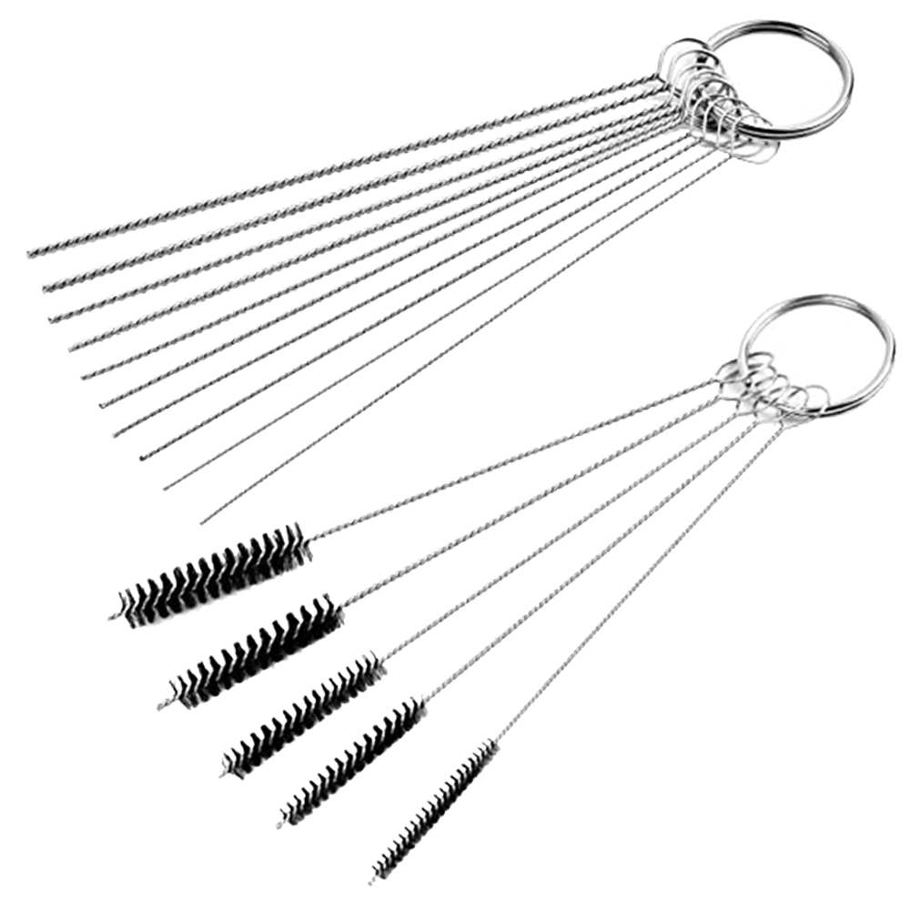 Carburetors Cleaning Tool Kit Carbon Dirt Jet Remove Cleaner 10