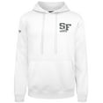 thumbnail image 2 of Men's Levelwear White San Francisco Giants Podium Grain Hoodie, 2 of 3