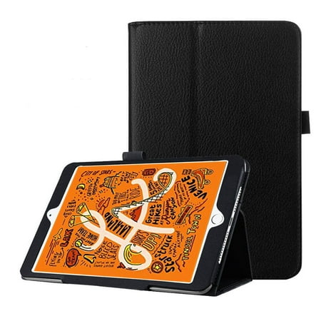Epicgadget Case for iPad Mini 5 2019, Auto Wake/Sleep Slim Lightweight PU Leather Folding Stand Cover Case for iPad Mini 5th Generation 7.9 Inch Display