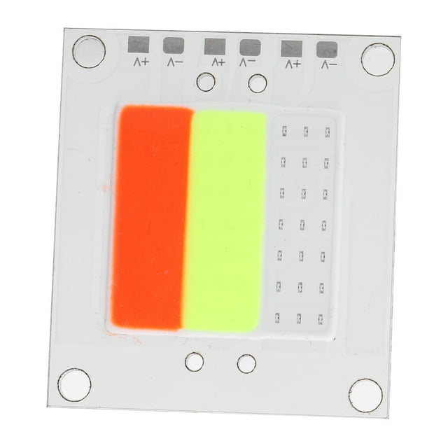 40X45mm 50W LED Source de Lumière Intégrée Haute Puissance Ampoule COB Lumière de Projecteur Rouge Vert Bleu