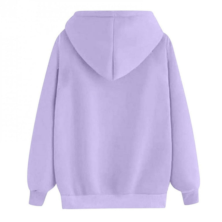 Soft purple hoodie sale