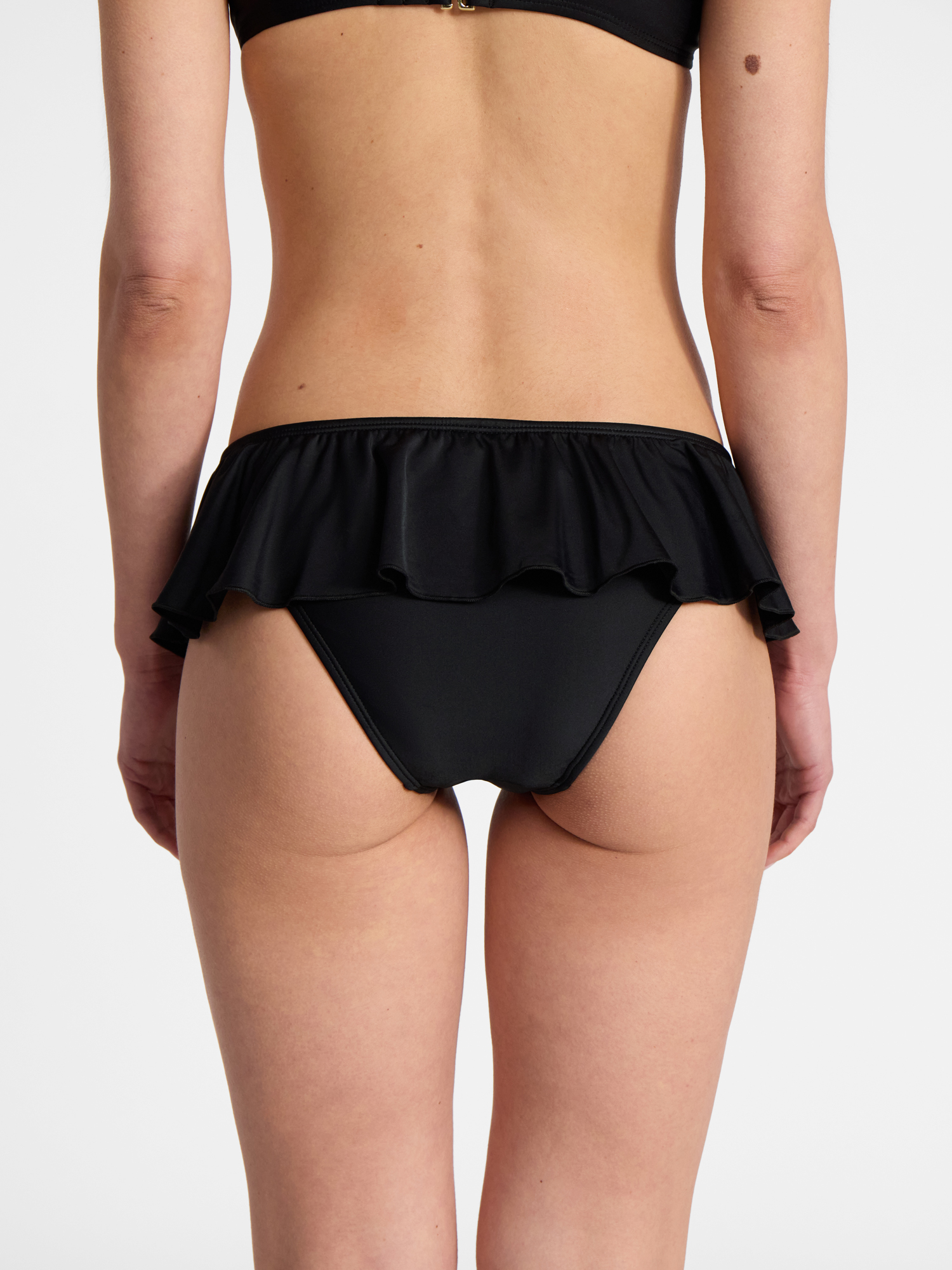 No Boundaries Solid Skirtini Swim Bottoms, Women’s
