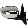 thumbnail image 2 of For Chrysler 300 2005 06 07 08 09 2010 Door Mirror Passenger Side | Power | Heated | Non-Folding | Chrome | 8 Hole/5 Wire | Replacement For CH1321340 | 1CJ981XRAC, 2 of 5