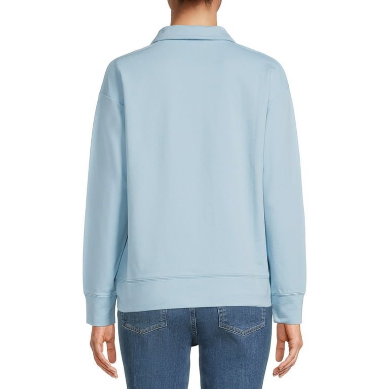 Time & tru women's snow tipped quarter zip jacket best sale