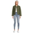 thumbnail image 2 of Time and Tru Women's Bomber Jacket, 2 of 5