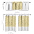 thumbnail image 5 of Rustic Bohemian Curtains 36 Inch - 3 Panel Wildflower Farmhouse Set with Vintage Floral Design, Rod Pocket, 5 of 5