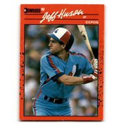 1990 Donruss Base Set Jeff Huson #693 Montreal Expos Baseball Card EX/NM