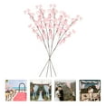 thumbnail image 4 of 4pcs Decoración de la fiesta de la fiesta de la flor de cerezo artificial, 4 of 5
