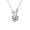 Silver, variant on Guodhu Easter Bunny Rabbit Pendant Moissanite Necklace for Women Teen Delicate Animal Jewelry Gifts