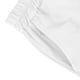 thumbnail image 4 of Bermudas casuales AURIGATE para mujer, de algodón y lino, con cintura elástica, hasta la rodilla y bolsillos., 4 of 5