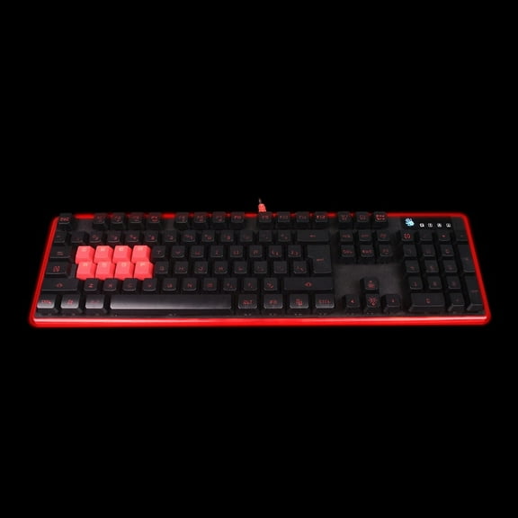 BLOODY GAMING 8 KEY MECHANICAL BACKLIT ZERO LAG GAMING KEYBOARD