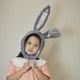 thumbnail image 4 of Hellery Bunny Ears Regalo Props Divertido de felpa Gorras 21.65x11.02 pulgadas Colcomx Sombrero con capucha de orejas de conejo, 4 of 8