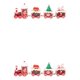 thumbnail image 2 of sweethay tren de de Navidad, decoración de , regalos creativos para niños, fiesta temática de Navidad para el hogar, accesorios de café 2Conjunto, 2 of 6