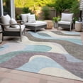 thumbnail image 3 of Dalyn Rugs Machine Washable Indoor/Outdoor Chantille ACN2186 Taupe 2'6" x 3'10" Rug, 3 of 9