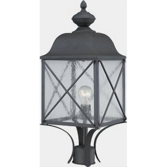 Nuvo Lighting - Wingate-One Light Outdoor Post Lantern-9.88 Inches Wide by 23