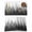 Gray, variant on Forest Tree Placemats Set of 4 Misty Forest Landscape Nature Place Mats Table Mats Kitchen Dining Home Outdoor Party Table Decoration
