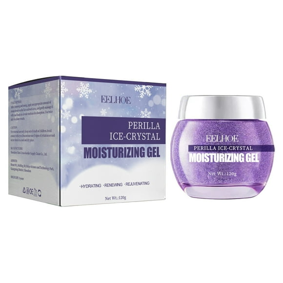 TopLLC Face Moisturizer Cream Perilla Ice Crystal Moisturizing Gel 120g, Facial Redness Repair Fade Acned Mark Moisturizing Skin Moisturizing Gel Skincare on Clearance