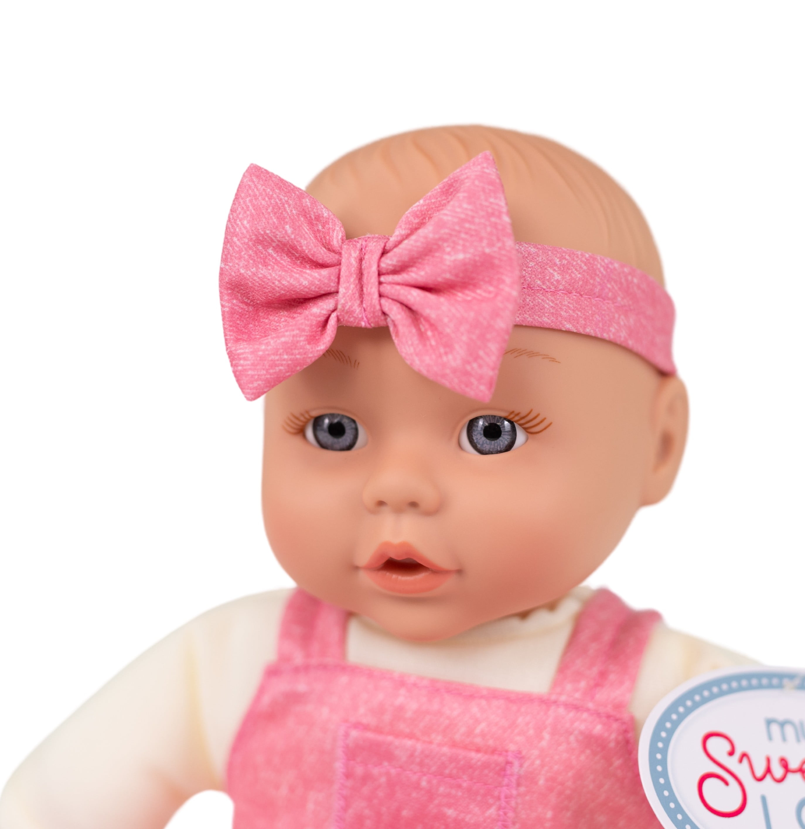 My Sweet Baby 12-inch Soft Baby Doll, Rose Pink Outfit