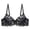 Black, variant on Women’s Bras Wireless Jelly Bras for Women No Underwire with Support Black 95C