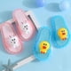 thumbnail image 3 of New Fashion Slippers Cartoon Led Flip Flops Cute Shoes Non Slip Children Shoes Unisex-9034603763230 Pink-Rabbit 30-31, 3 of 5