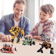 thumbnail image 5 of Figura de acción de deformación portátil para niños, juguete de robot de aleación, regalo para niños, 5 of 5