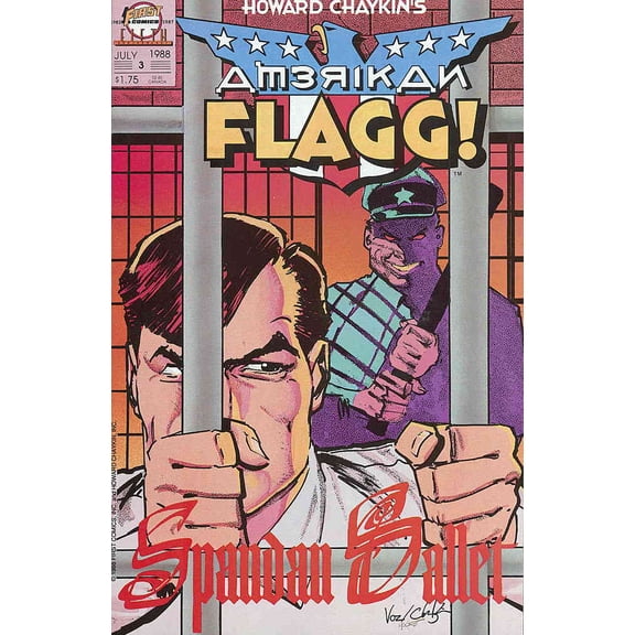 American Flagg (Howard Chaykin's ) #3 VF ; First Comic Book