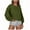 Green, variant on Diufon Womens Sweatshirts Crewneck Fleece Oversized Pullover Sweaters Fall Winter Cute Tops Teen Girls Clothes